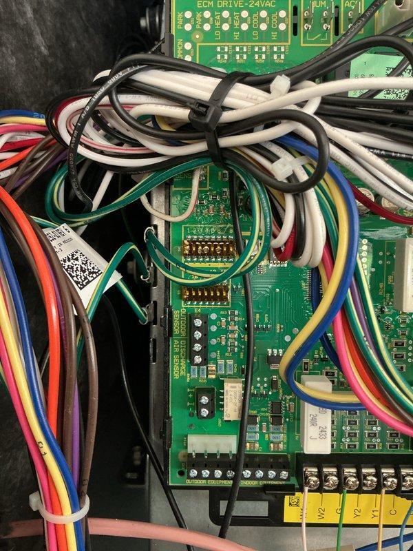 Completed first scheduled maintenance visit on Lennox HVAC system, replacing 16x25x5 air filter as part of quarterly preventive maintenance program. Inspected ECM blower motor control board and electrical connections, verifying proper operation of all system components and wiring harnesses.