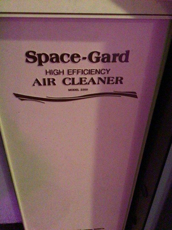 Completed monthly platinum-level maintenance on 7-year-old HVAC system including inspection of Space-Gard Model 2200 high-efficiency air cleaner and furnace unit. Verified proper operation of all equipment, checked flexible ductwork connections, and documented system condition with photographs. System operating within normal parameters with no issues identified during this scheduled maintenance visit.