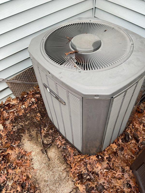 Performed diagnostic on 13+ year old heating system that was blowing cold air. Inspection revealed issues with the aging furnace components and connected outdoor heat pump unit. Restored proper heating operation by cleaning critical components, replacing worn parts, and recalibrating the system to ensure optimal performance.