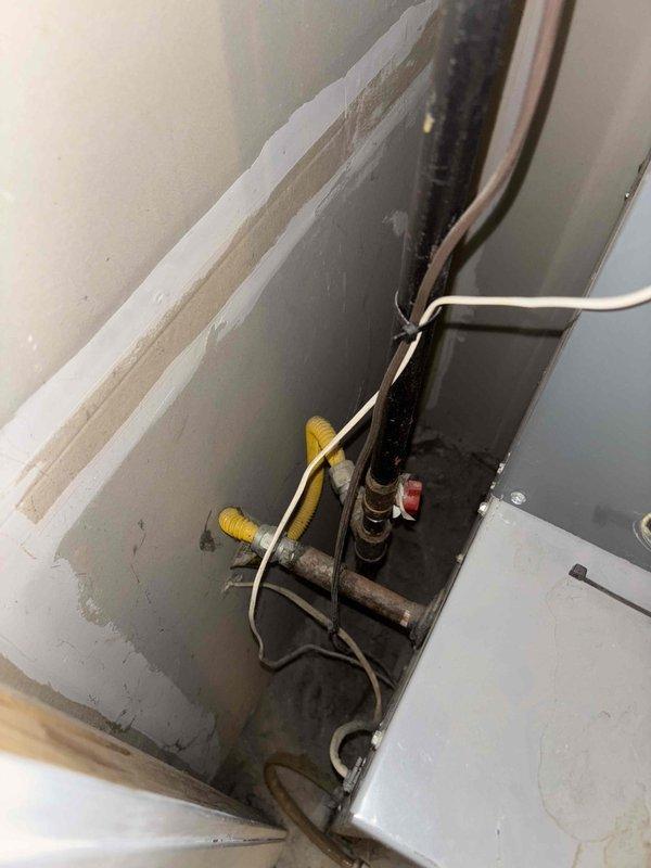 Frankfort, KY - Conducted a comprehensive evaluation of existing HVAC system for potential replacement. Current installation features copper line sets with protective coverings in a utility area with unfinished drywall. Customer seeking quote for higher capacity furnace and corresponding HVAC unit to improve comfort throughout living space.