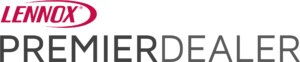 Premier Dealer program logo with clean, professional branding