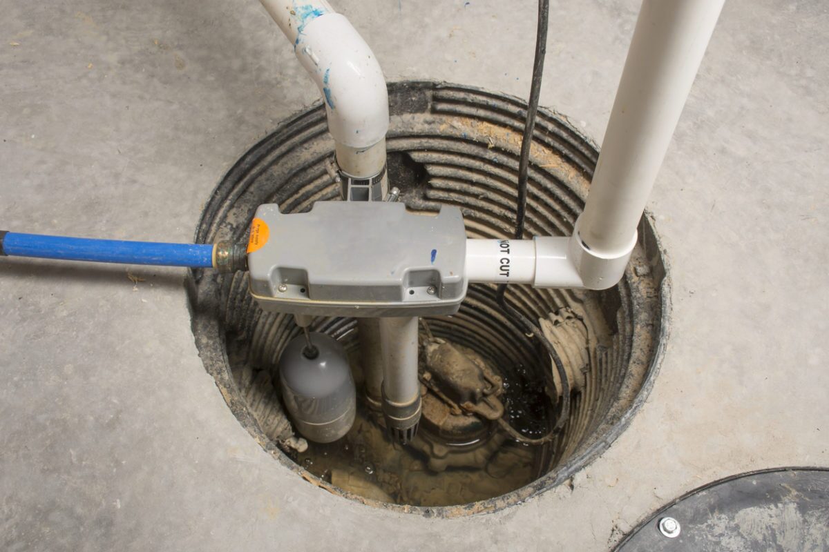 Sump pump with basin issues