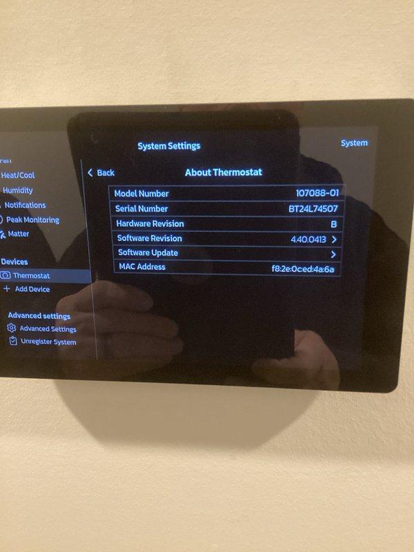 Completed annual Platinum Level planned maintenance on a two-system residential HVAC installation. Performed comprehensive inspection and maintenance procedures on both units, including the upstairs system recently installed in December 2025. Verified system operation through temperature measurements at ductwork, confirmed proper thermostat functionality and settings on smart thermostat (Model 10708B-01), and replaced 20x20x5 filters as part of routine maintenance protocol.