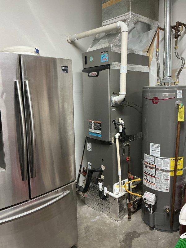 Completed second visit of Platinum Level maintenance on single HVAC system. Replaced 16x25x5 air filter on furnace unit located in mechanical room and renewed two-year service agreement. Inspected both indoor air handler and outdoor Lennox condenser unit, verified proper operation of all components, and documented equipment condition with photographs.
